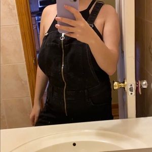 primark black overalls
